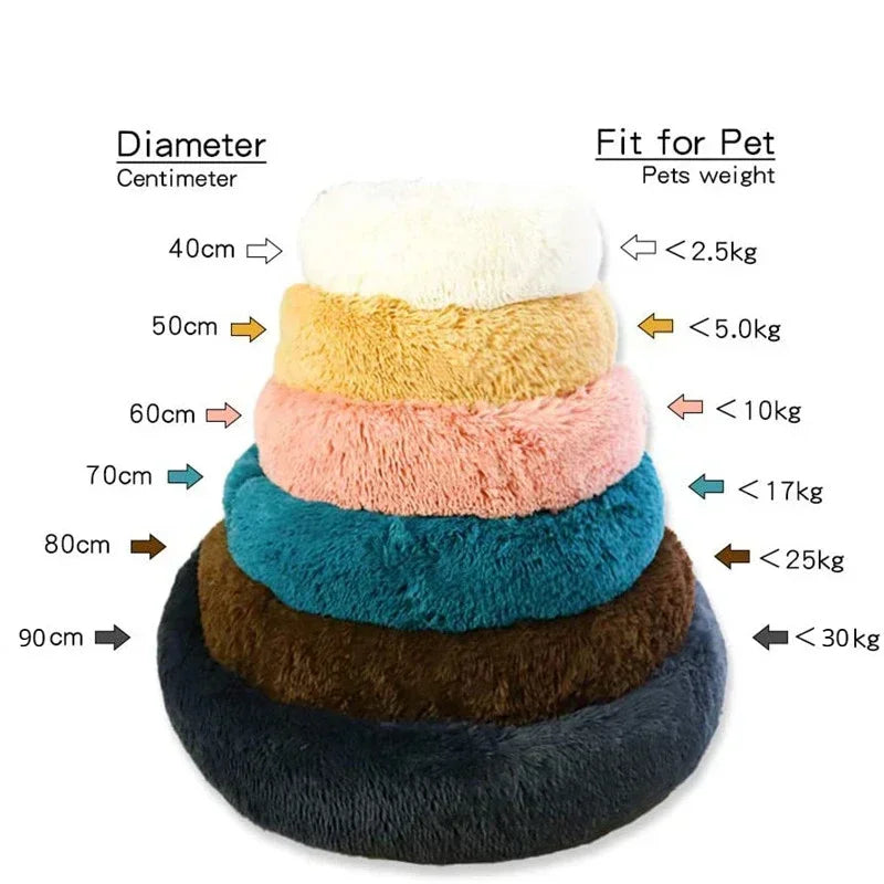 Premium Cat Bed: Breathable Soft Plush Sanctuary built for Comfort